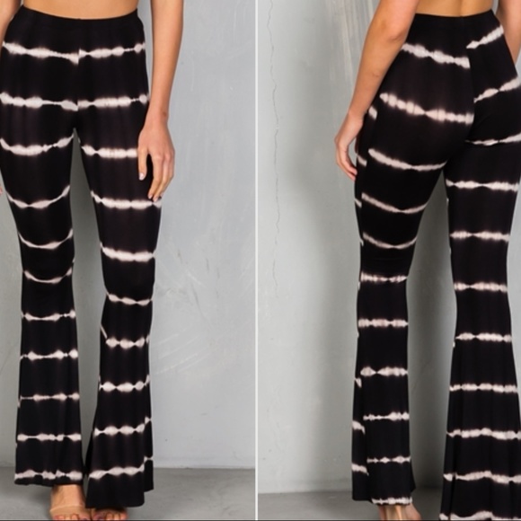 BOHO TIE-DYE PRINT PANTS - Picture 2 of 3